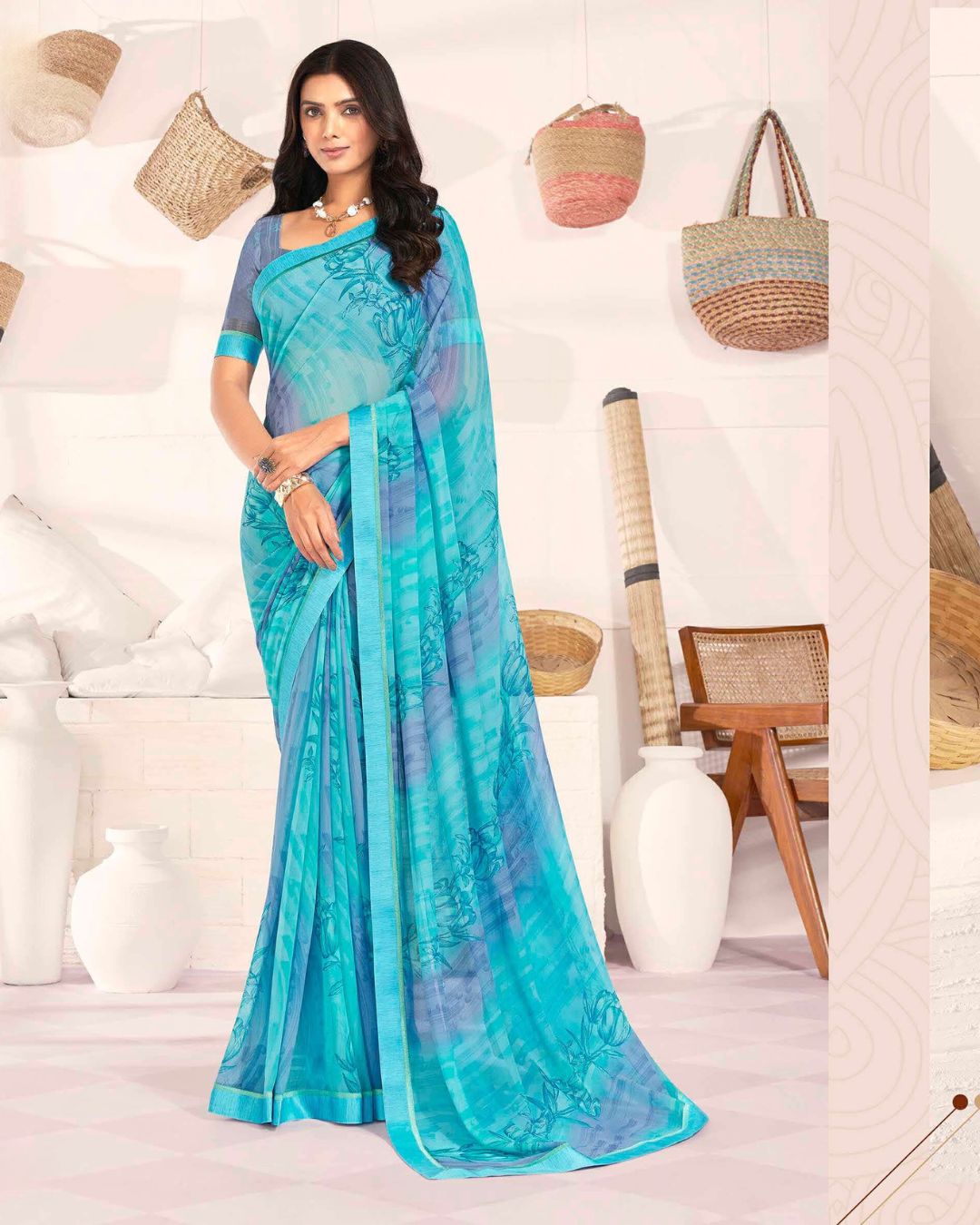 Vishal Daily Wear Sarees : New Collection