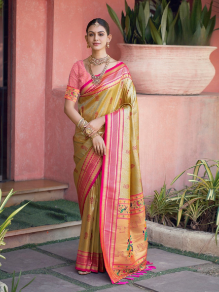 Exclusive Collection Of Nath Paithani