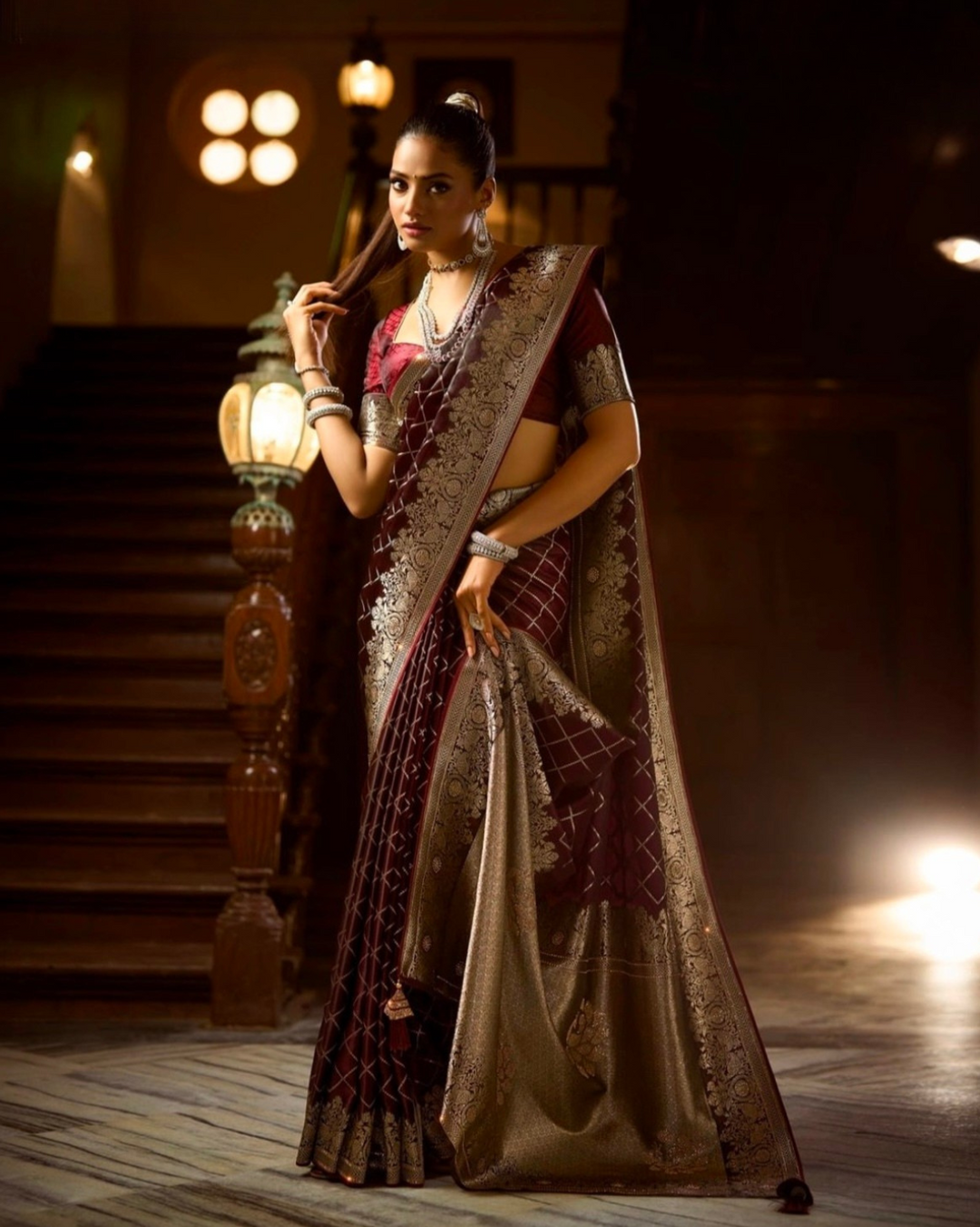 Heavy Border Soft Silk Designer Silk saree