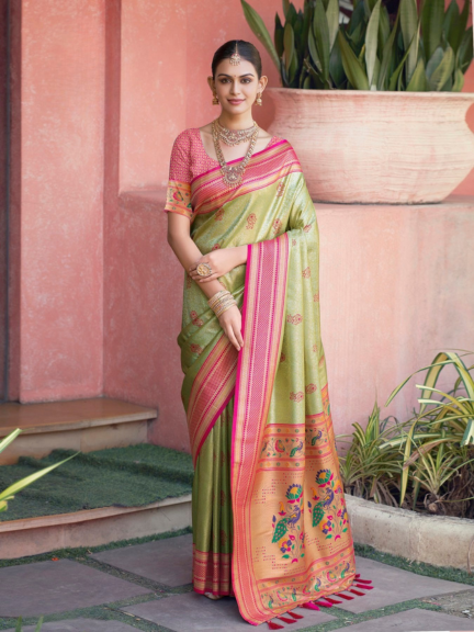 Exclusive Collection Of Nath Paithani