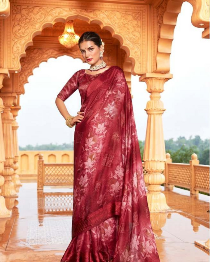 Exclusive Daily Wear Chiffon Sarees