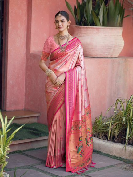 Exclusive Collection Of Nath Paithani