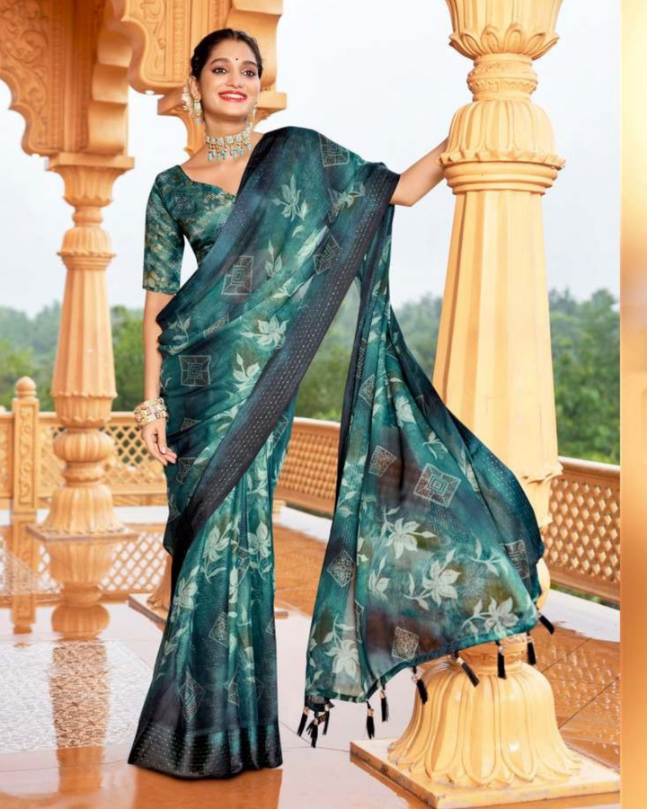 Exclusive Daily Wear Chiffon Sarees