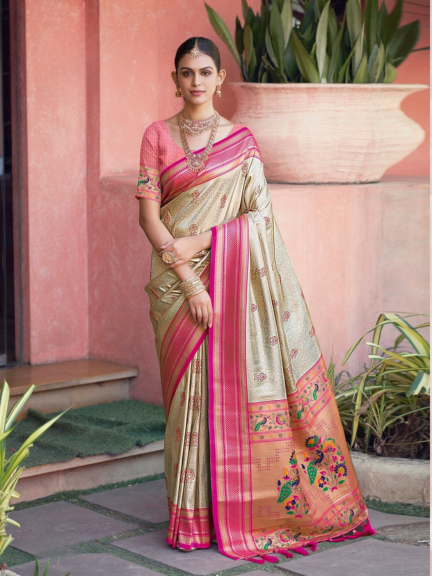 Exclusive Collection Of Nath Paithani