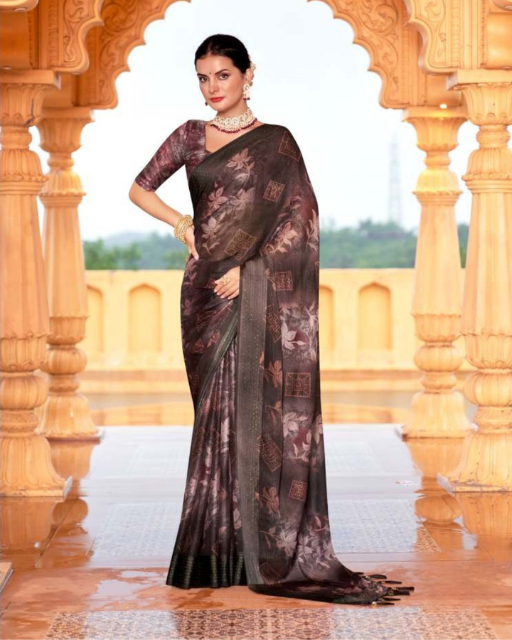 Exclusive Daily Wear Chiffon Sarees