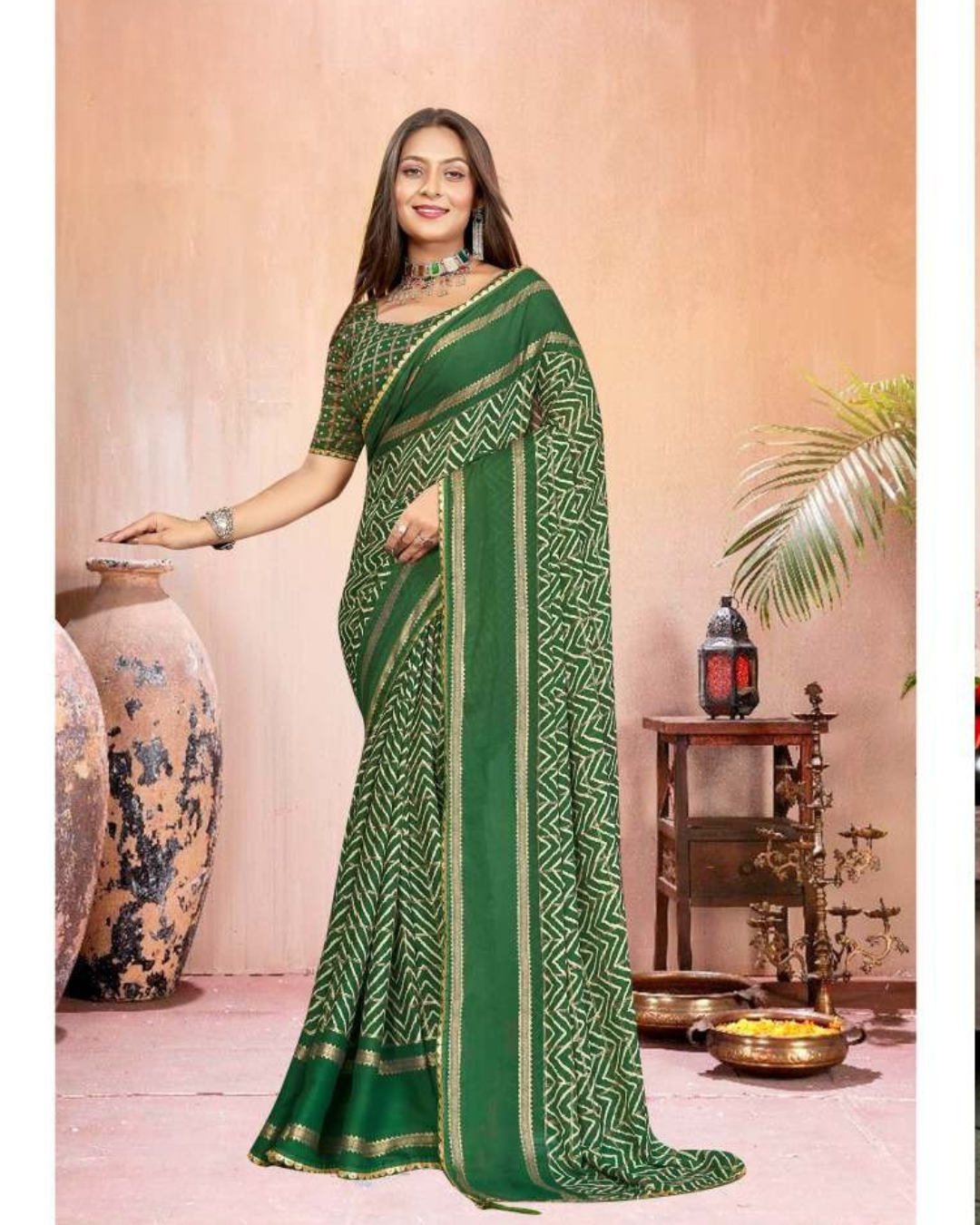 Elegant Trendy Daily Wear Saree